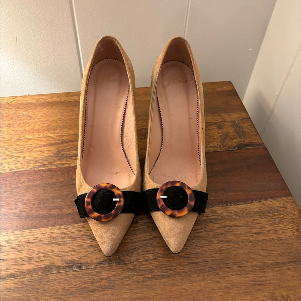 JCrew Suede Elsie Pumps size 9
